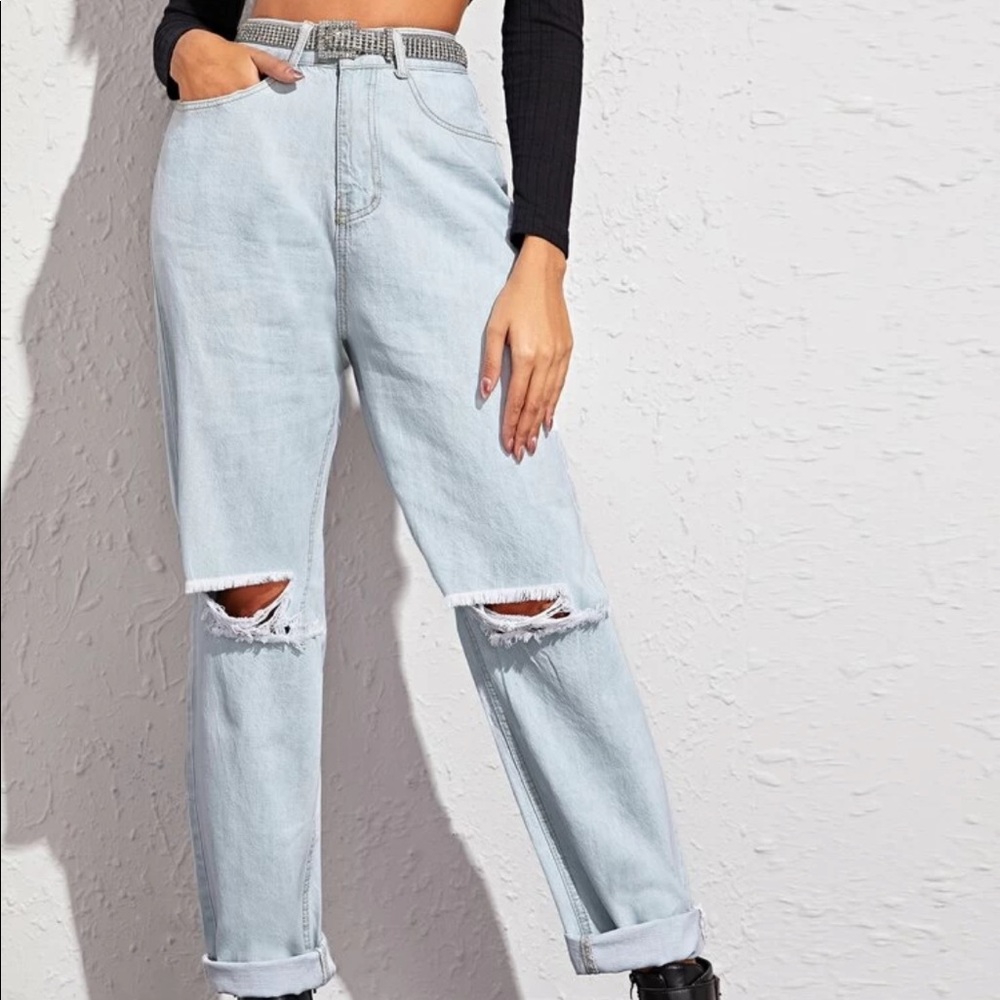 Light Blue Mom Jeans